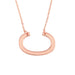Wholesale Alloy 26 Letter Necklaces JDC-NE-A105 Necklaces 妙雅 C 4675 Wholesale Jewelry JoyasDeChina Joyas De China
