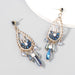 Wholesale Alloy Acrylic Imitation Pearl Tassel Earrings JDC-ES-JL744 Earrings 氿乐 blue Wholesale Jewelry JoyasDeChina Joyas De China