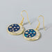 Wholesale Alloy Acrylic Moon Earrings JDC-ES-JL727 Earrings 氿乐 Wholesale Jewelry JoyasDeChina Joyas De China
