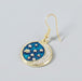 Wholesale Alloy Acrylic Moon Earrings JDC-ES-JL727 Earrings 氿乐 Wholesale Jewelry JoyasDeChina Joyas De China