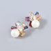 Wholesale Alloy Acrylic Pearl Earrings JDC-ES-JL751 Earrings 氿乐 Wholesale Jewelry JoyasDeChina Joyas De China