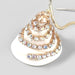 Wholesale Alloy Acrylic Shell Earrings JDC-ES-JL782 Earrings 氿乐 Wholesale Jewelry JoyasDeChina Joyas De China