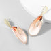 Wholesale Alloy Acrylic Shell Earrings JDC-ES-JL784 Earrings 氿乐 A Wholesale Jewelry JoyasDeChina Joyas De China