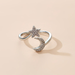 Bulk Jewelry Wholesale Alloy Adjustable Diamond Butterfly Star Love Ring JDC-RS-C138 Wholesale factory from China YIWU China