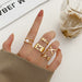 Wholesale Alloy Adjustable Rings Set JDC-RS-F590 Rings 韩之尚 5461401 Set Wholesale Jewelry JoyasDeChina Joyas De China