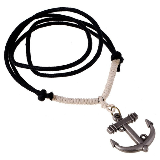 Bulk Jewelry Wholesale alloy anchor man necklaces JDC-MNE-PK046 Wholesale factory from China YIWU China