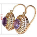Wholesale Alloy Artificial Gemstone Earrings JDC-ES-WN002 Earrings 薇妮 Wholesale Jewelry JoyasDeChina Joyas De China
