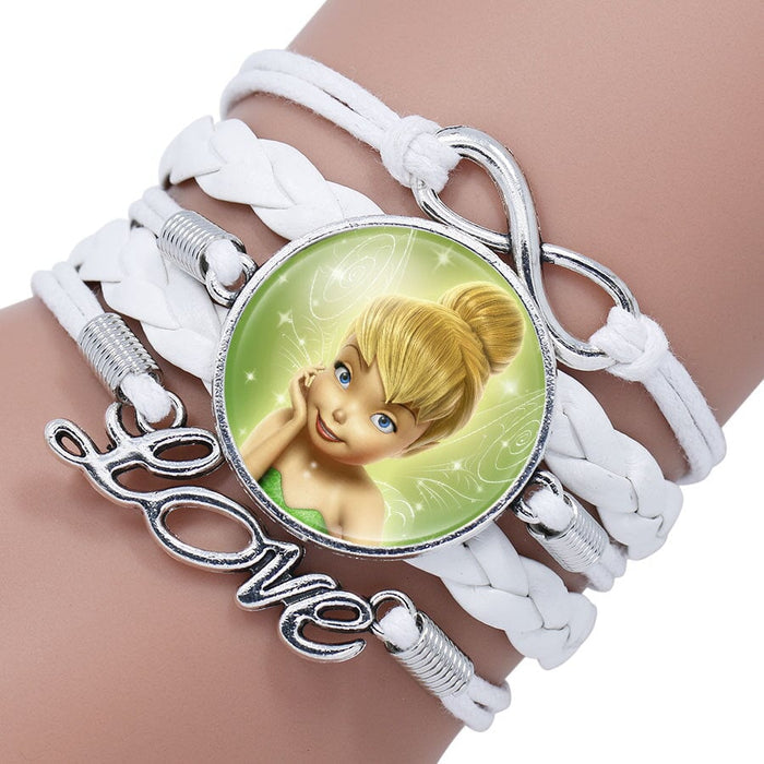 Wholesale Alloy Artificial Leather Glass Bracelet JDC-BT-NingX006 Bracelet 柠祥 12004305 Wholesale Jewelry JoyasDeChina Joyas De China