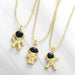Wholesale alloy astronaut shape pendant necklace JDC-NE-AS389 NECKLACE 翱昇 Wholesale Jewelry JoyasDeChina Joyas De China