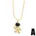 Wholesale alloy astronaut shape pendant necklace JDC-NE-AS389 NECKLACE 翱昇 A Wholesale Jewelry JoyasDeChina Joyas De China