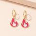 Wholesale alloy autumn and winter new earrings JDC-ES-AYN342 Earrings JoyasDeChina E2185- flame earrings. Wholesale Jewelry JoyasDeChina Joyas De China