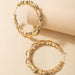Wholesale alloy bamboo earrings JDC-ES-C446 Earrings 咏歌 Wholesale Jewelry JoyasDeChina Joyas De China