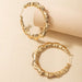 Wholesale alloy bamboo earrings JDC-ES-C446 Earrings 咏歌 Wholesale Jewelry JoyasDeChina Joyas De China