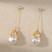 Wholesale Alloy Baroque Pearl Earrings JDC-ES-NM021 Earrings 诺铭 Wholesale Jewelry JoyasDeChina Joyas De China