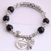Bulk Jewelry Wholesale alloy bead elastic love bracelet JDC-BT-XINY006 Wholesale factory from China YIWU China