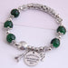 Bulk Jewelry Wholesale alloy bead elastic love bracelet JDC-BT-XINY006 Wholesale factory from China YIWU China