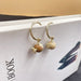 Wholesale alloy bee insect earrings JDC-ES-YinS006 Earrings 赢视 Wholesale Jewelry JoyasDeChina Joyas De China