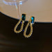 Wholesale alloy Blue Bow Earrings JDC-ES-BY-089 Earrings 宝钰 4 Wholesale Jewelry JoyasDeChina Joyas De China