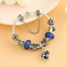 Wholesale Alloy Blue Heart Bracelet （F）JDC-BT-XingL030 Bracelet 星銮 16cm Wholesale Jewelry JoyasDeChina Joyas De China