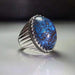 Wholesale alloy blue rings JDC-RS-WN005 Rings 薇妮 AJZ4043 6 Wholesale Jewelry JoyasDeChina Joyas De China