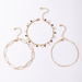 Bulk Jewelry Wholesale alloy Bohemian airflow su circle chain anklet JDC-AS-C015 Wholesale factory from China YIWU China