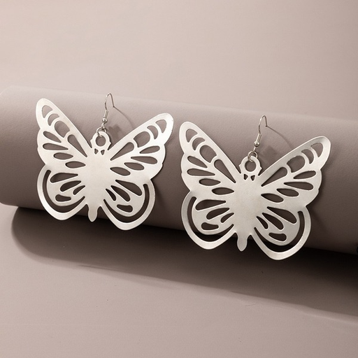 Bulk Jewelry Wholesale alloy Bohemian butterfly hollow-out earrings JDC-ES-C147 Wholesale factory from China YIWU China
