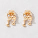 Wholesale alloy Bohemian style punk frog earrings JDC-ES-C150 Earrings JoyasDeChina 19602 gold Wholesale Jewelry JoyasDeChina Joyas De China