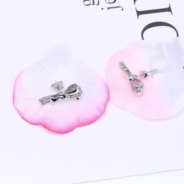 Wholesale alloy Bow Earrings JDC-ES-xingl015 Earrings 星鸾 Wholesale Jewelry JoyasDeChina Joyas De China