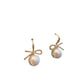 Wholesale alloy bow Gold Earrings JDC-ES-BY-086 Earrings 宝钰 Wholesale Jewelry JoyasDeChina Joyas De China