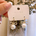 Wholesale alloy bow Gold Earrings JDC-ES-BY-086 Earrings 宝钰 golden Wholesale Jewelry JoyasDeChina Joyas De China