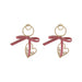 Wholesale alloy bow Love Earrings JDC-ES-MS166 Earrings JoyasDeChina Wholesale Jewelry JoyasDeChina Joyas De China