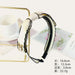 Wholesale alloy bowknot small bee headband JDC-HD-O102 Headband JoyasDeChina White fragrance bow bee hairband. Wholesale Jewelry JoyasDeChina Joyas De China