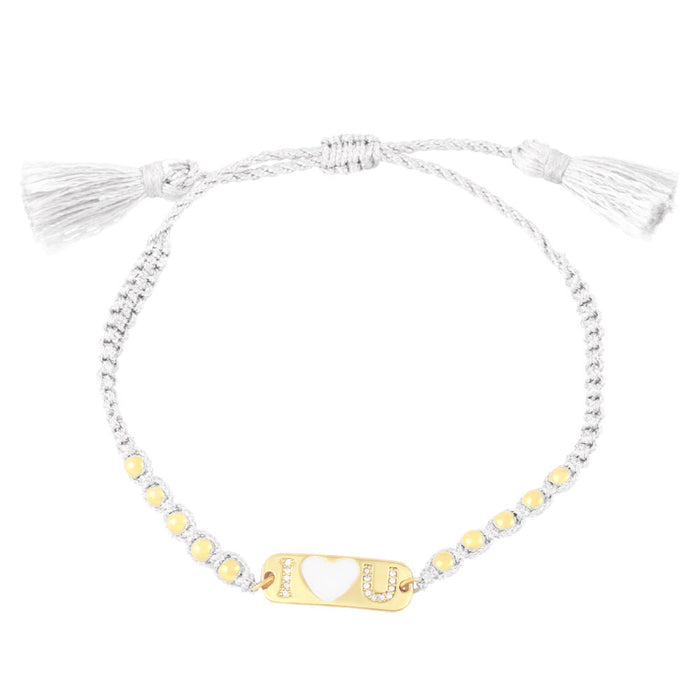 Wholesale alloy bracelet JDC-BT-AS103 Bracelet 翱昇 white Wholesale Jewelry JoyasDeChina Joyas De China