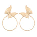 Wholesale Alloy Butterfly Earrings JDC-ES-JL938 Earrings 氿乐 Wholesale Jewelry JoyasDeChina Joyas De China