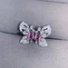 Wholesale Alloy Butterfly Earrings JDC-ES-ZhenR008 Earrings 臻荣 Wholesale Jewelry JoyasDeChina Joyas De China