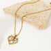 Wholesale alloy butterfly hollow necklace JDC-NE-JD328 NECKLACE 杰鼎 Wholesale Jewelry JoyasDeChina Joyas De China