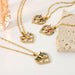 Wholesale alloy butterfly hollow necklace JDC-NE-JD328 NECKLACE 杰鼎 Wholesale Jewelry JoyasDeChina Joyas De China