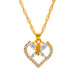 Wholesale alloy butterfly pendant necklace JDC-NE-A104 NECKLACE 妙雅 Wholesale Jewelry JoyasDeChina Joyas De China