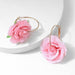 Wholesale alloy cake flower earrings JDC-ES-JQ191 Earrings 佳琪 Wholesale Jewelry JoyasDeChina Joyas De China
