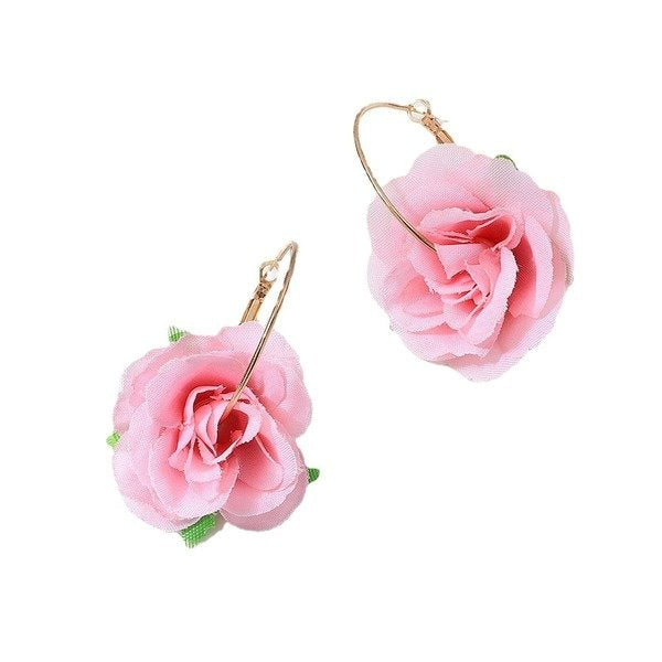 Wholesale alloy cake flower earrings JDC-ES-JQ191 Earrings 佳琪 Wholesale Jewelry JoyasDeChina Joyas De China