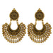 Wholesale alloy carved tassel earrings JDC-ES-C419 Earrings 咏歌 Wholesale Jewelry JoyasDeChina Joyas De China