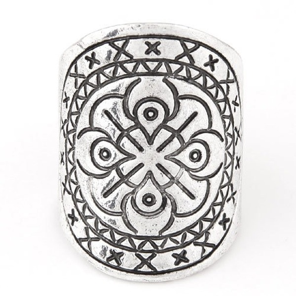 Bulk Jewelry Wholesale alloy carved totem rings JDC-RS-wy064 Wholesale factory from China YIWU China
