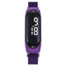 Wholesale Alloy Case Magnetic Waterproof Touch Watch JDC-WH-Jinj021 Watch 金嘉 M3 purple Wholesale Jewelry JoyasDeChina Joyas De China