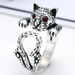 Bulk Jewelry Wholesale alloy cat rings JDC-RS-wy036 Wholesale factory from China YIWU China