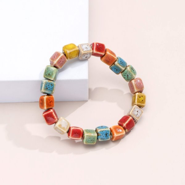 Wholesale alloy ceramic bracelet JDC-BT-MiMeng009 Bracelet 米萌 block Wholesale Jewelry JoyasDeChina Joyas De China