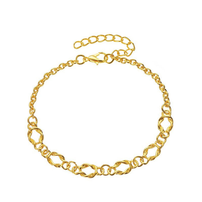 Wholesale Alloy Chain Bracelet JDC-BT-A019 Bracelet 妙雅 1 Wholesale Jewelry JoyasDeChina Joyas De China