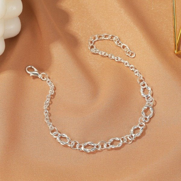 Wholesale Alloy Chain Bracelet JDC-BT-A019 Bracelet 妙雅 Wholesale Jewelry JoyasDeChina Joyas De China