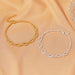 Wholesale Alloy Chain Bracelet JDC-BT-A019 Bracelet 妙雅 Wholesale Jewelry JoyasDeChina Joyas De China