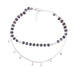 Wholesale Alloy chain drill Necklace JDC-NE-JQ143 NECKLACE 佳琪 silver Wholesale Jewelry JoyasDeChina Joyas De China