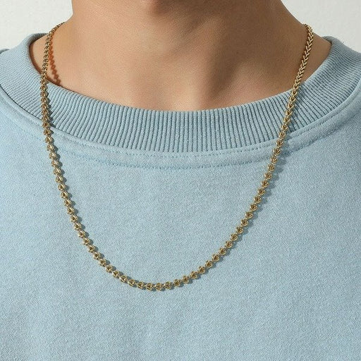 Wholesale alloy chain necklace JDC-NE-MiMeng006 NECKLACE 米萌 Wholesale Jewelry JoyasDeChina Joyas De China